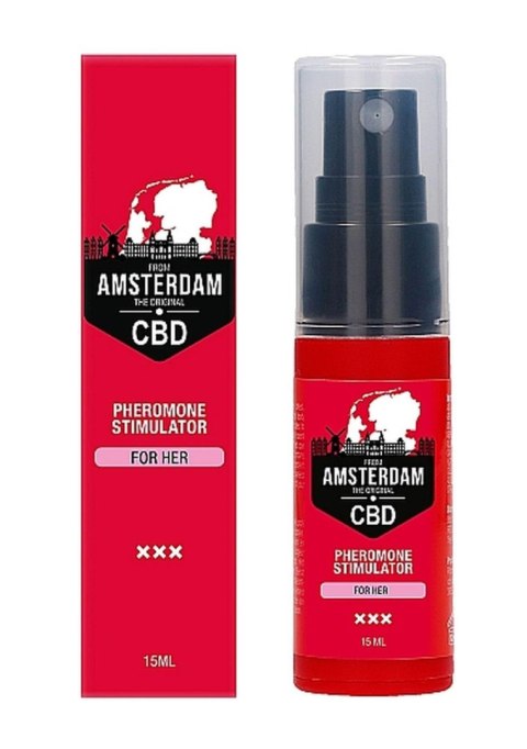 Original CBD Amsterdam - Pheromone Stimulator For Her - 15ml Original CBD Amsterdam - Pheromone Stimulator For Her - 15ml