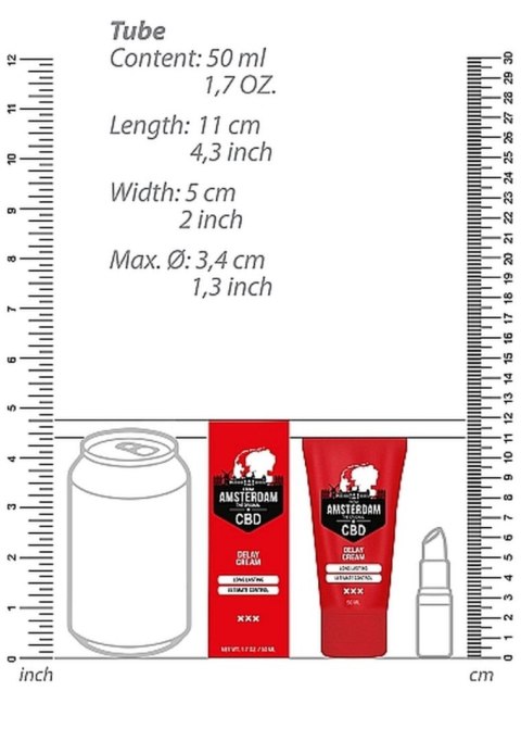 Original CBD from Amsterdam - Delay Cream - 50 ml Original CBD from Amsterdam - Delay Cream - 50 ml