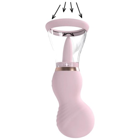 Sensual - Rechargeable Vulva and Breast Pump - Pink Sensual - Rechargeable Vulva and Breast Pump - Pink