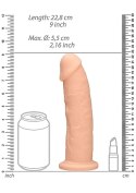 Silicone Dildo Without Balls - 22,8 cm - Flesh Silicone Dildo Without Balls - 22,8 cm - Flesh