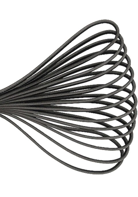 Wooden Handle Belt Whip Flogger Leather - Black Wooden Handle Belt Whip Flogger Leather - Black