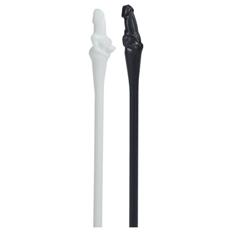 Couples Straws - Black and White Couples Straws - Black and White