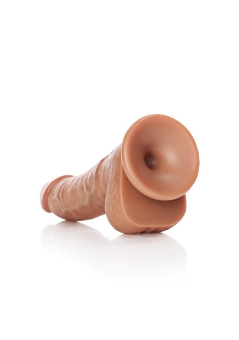 Curved Realistic Dildo Balls Suction Cup - 6""""/ 15,5 cm Curved Realistic Dildo Balls Suction Cup - 6""""/ 15,5 cm