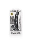 Curved Realistic Dildo Balls Suction Cup - 7""""/ 18 cm Curved Realistic Dildo Balls Suction Cup - 7""""/ 18 cm