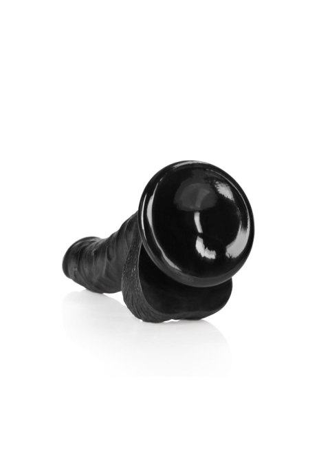 Curved Realistic Dildo Balls Suction Cup - 7""""/ 18 cm Curved Realistic Dildo Balls Suction Cup - 7""""/ 18 cm