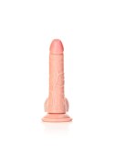Curved Realistic Dildo Balls Suction Cup - 7""""/ 18 cm Curved Realistic Dildo Balls Suction Cup - 7""""/ 18 cm