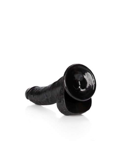 Curved Realistic Dildo Balls Suction Cup - 8""""/ 20,5 cm Curved Realistic Dildo Balls Suction Cup - 8""""/ 20,5 cm