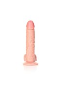Curved Realistic Dildo Balls Suction Cup - 8""""/ 20,5 cm Curved Realistic Dildo Balls Suction Cup - 8""""/ 20,5 cm