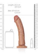 Curved Realistic Dildo with Suction Cup - 8""""/ 20,5 cm Curved Realistic Dildo with Suction Cup - 8""""/ 20,5 cm