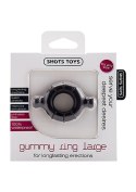 Gummy Ring - Large - Black Gummy Ring - Large - Black