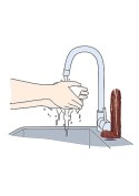 Mydło- Dicky Soap With Balls - Cum Covered - Brown Mydło- Dicky Soap With Balls - Cum Covered - Brown