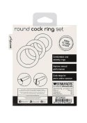 Round Cock Ring Set - Black Round Cock Ring Set - Black