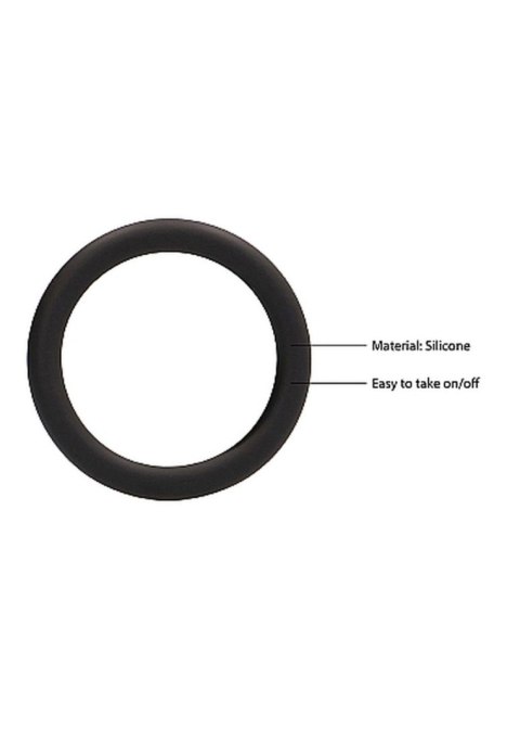 Round Cock Ring Set - Black Round Cock Ring Set - Black