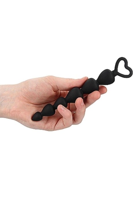 Silicone Anal Beads - Black Silicone Anal Beads - Black