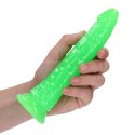 Slim Realistic Dildo with Suction Cup - Glow in the Dark - 7'' / 18 cm Slim Realistic Dildo with Suction Cup - Glow in the Dark - 7'' / 18 cm