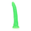Slim Realistic Dildo with Suction Cup - Glow in the Dark - 9'' / 22,5 cm Slim Realistic Dildo with Suction Cup - Glow in the Dark - 9'' / 22,5 cm