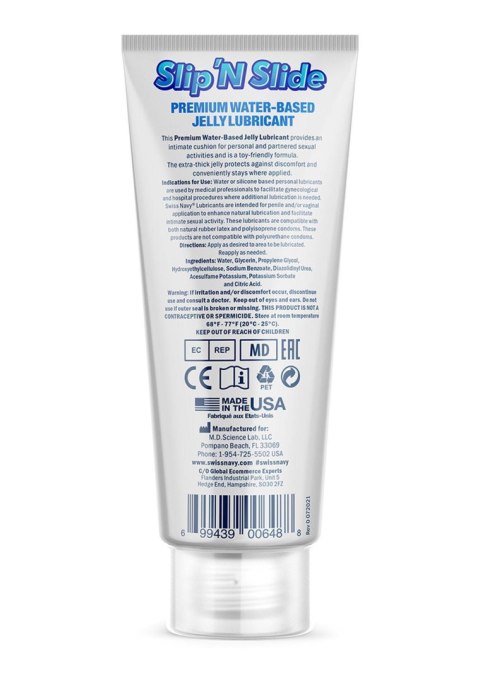 Slip'N Slide Premium - Jelly Lubricant - 2 fl oz / 59 ml Slip'N Slide Premium - Jelly Lubricant - 2 fl oz / 59 ml