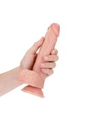 Straight Realistic Dildo Balls Suction Cup - 8""""/ 20,5 cm Straight Realistic Dildo Balls Suction Cup - 8""""/ 20,5 cm