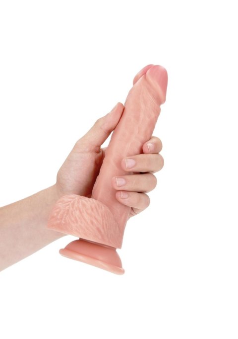 Straight Realistic Dildo Balls Suction Cup - 8""""/ 20,5 cm Straight Realistic Dildo Balls Suction Cup - 8""""/ 20,5 cm