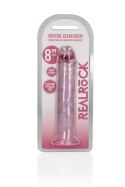 Straight Realistic Dildo with Suction Cup - 8'' / 20 Straight Realistic Dildo with Suction Cup - 8'' / 20