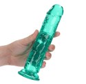 Straight Realistic Dildo with Suction Cup - 8'' / 20 Straight Realistic Dildo with Suction Cup - 8'' / 20