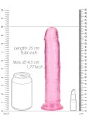 Straight Realistic Dildo with Suction Cup - 9'' / 23 Straight Realistic Dildo with Suction Cup - 9'' / 23