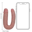 U Shaped Double Dildo 5" U Shaped Double Dildo 5"