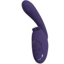 Gen - Rechargeable Triple Action G-Spot Vibrator with Pulse Wave and Vibrating Bristles - Purple Gen - Rechargeable Triple Action G-Spot Vibrator with Pulse Wave and Vibrating Bristles - Purple