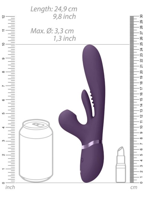 Kura - Thrusting G-Spot Vibrator with Flapping Tongue and Pulse Wave Stimulator Kura - Thrusting G-Spot Vibrator with Flapping Tongue and Pulse Wave Stimulator