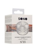 N0. 93 - Reversible Masturbator and Bumper - Transparent N0. 93 - Reversible Masturbator and Bumper - Transparent
