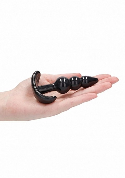NO. 80 - 4-Piece Butt Plug Set - Black NO. 80 - 4-Piece Butt Plug Set - Black