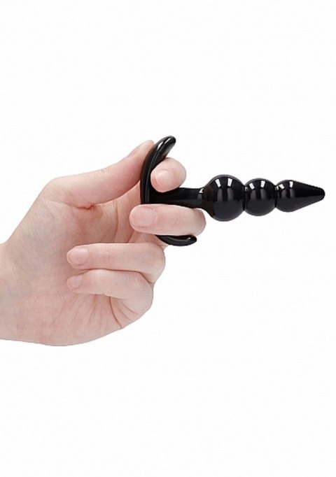 NO. 80 - 4-Piece Butt Plug Set - Black NO. 80 - 4-Piece Butt Plug Set - Black