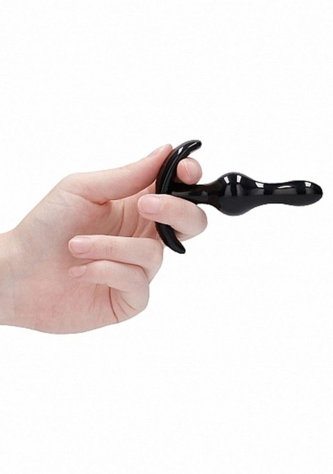 NO. 80 - 4-Piece Butt Plug Set - Black NO. 80 - 4-Piece Butt Plug Set - Black