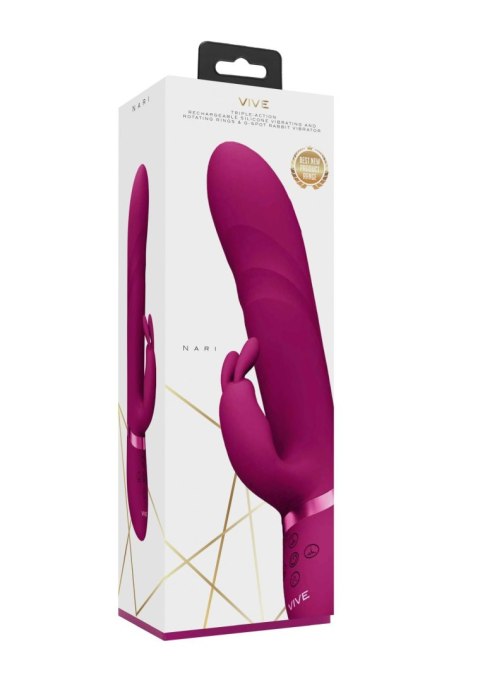 Nari - Vibrating and Rotating Beads, G-Spot Rabbit Nari - Vibrating and Rotating Beads, G-Spot Rabbit