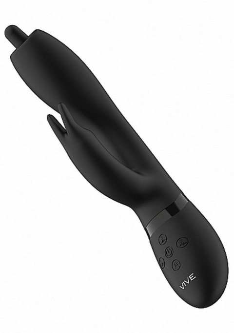 Nilo - Pinpoint Rotating G-spot Rabbit - Black Nilo - Pinpoint Rotating G-spot Rabbit - Black