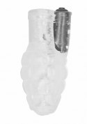 No.22 - Stroker - with vibrating bullet - Translucent No.22 - Stroker - with vibrating bullet - Translucent