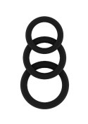 No.25 - Cockring Set - Black No.25 - Cockring Set - Black
