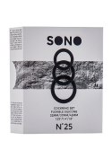 No.25 - Cockring Set - Black No.25 - Cockring Set - Black