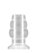 No.49 - Small Hollow Tunnel Butt Plug - 3 Inch - Translucent No.49 - Small Hollow Tunnel Butt Plug - 3 Inch - Translucent