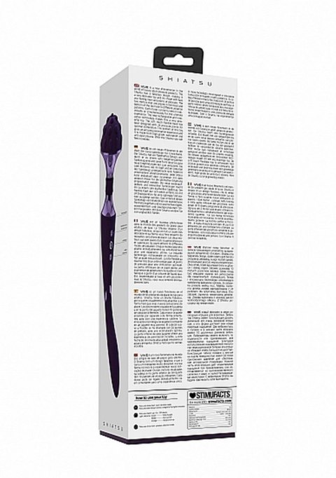 Stymulator- Shiatsu Bendable Massager Wand - Purple Stymulator- Shiatsu Bendable Massager Wand - Purple