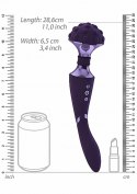 Stymulator- Shiatsu Bendable Massager Wand - Purple Stymulator- Shiatsu Bendable Massager Wand - Purple