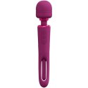 VIVE - Kiku - Rechargeable Double Ended Wand with Innovative G-Spot Flapping Stimulator - Pink VIVE - Kiku - Rechargeable Double Ended Wand with Innovative G-Spot Flapping Stimulator - Pink