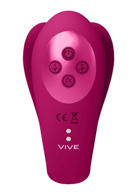 Yoko - Triple Action Vibrator Dual Prongs with Clitoral Pulse Wave Yoko - Triple Action Vibrator Dual Prongs with Clitoral Pulse Wave