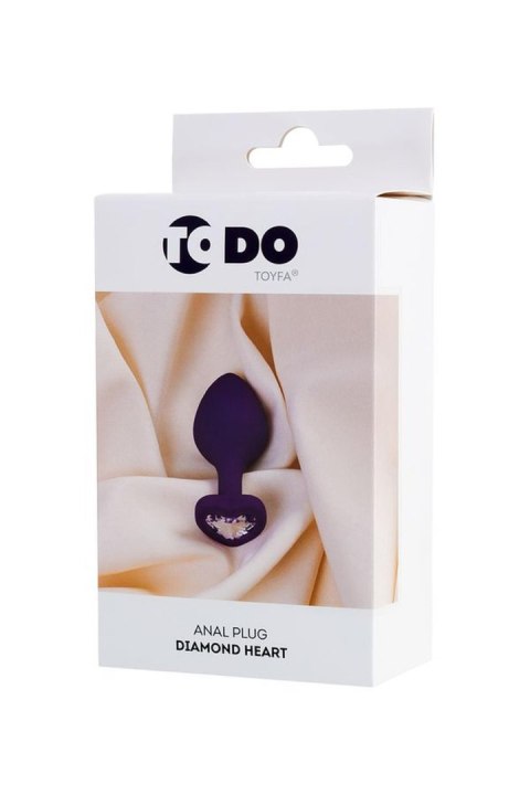 Anal Plug Diamond Heart Anal Plug Diamond Heart