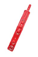 Anonymo collar, PU leather, red Anonymo collar, PU leather, red
