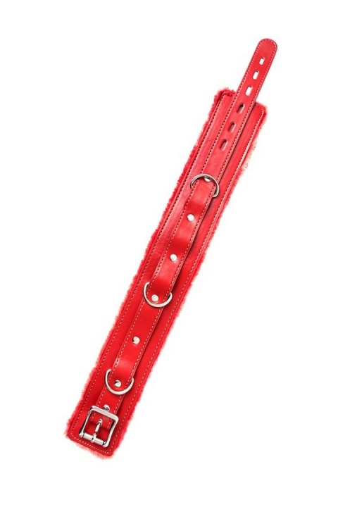 Anonymo collar, PU leather, red Anonymo collar, PU leather, red