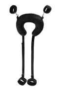 Anonymo fixing sling with pillow, velour, black, 127 cm Anonymo fixing sling with pillow, velour, black, 127 cm