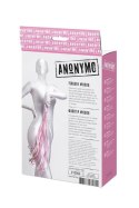 Anonymo flogger, PU leather, pink, 64 cm Anonymo flogger, PU leather, pink, 64 cm