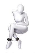 Anonymo handcuffs, PU leather, print, 27 cm Anonymo handcuffs, PU leather, print, 27 cm