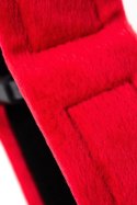 Anonymo handcuffs, velour, red, 29 cm Anonymo handcuffs, velour, red, 29 cm